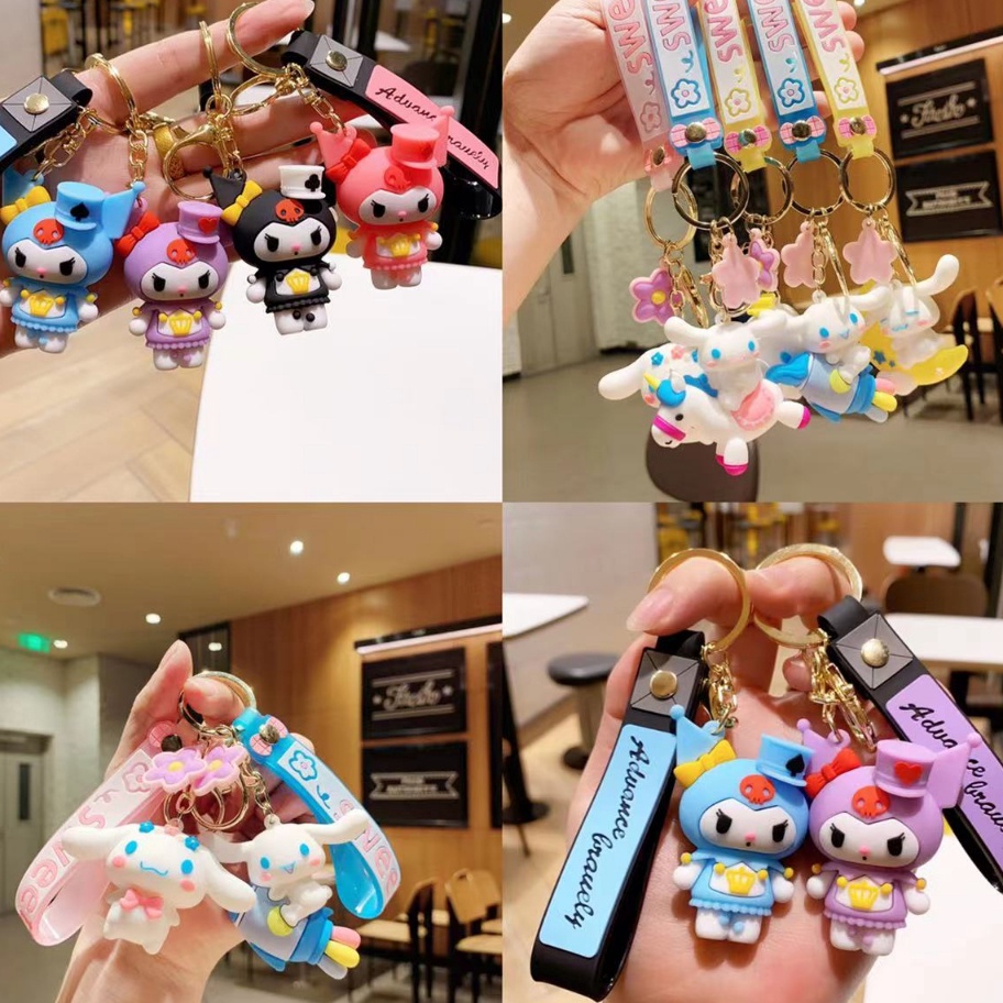 Terkini Gantungan Kunci Karakter / Gantungan Tas Boneka Kartun / Gantungan Aksesoris Tas