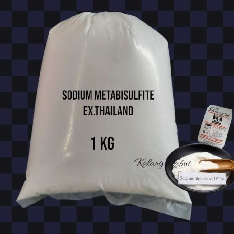 

Terbaru sodium metabisulfite thailand 1kg Ready stock