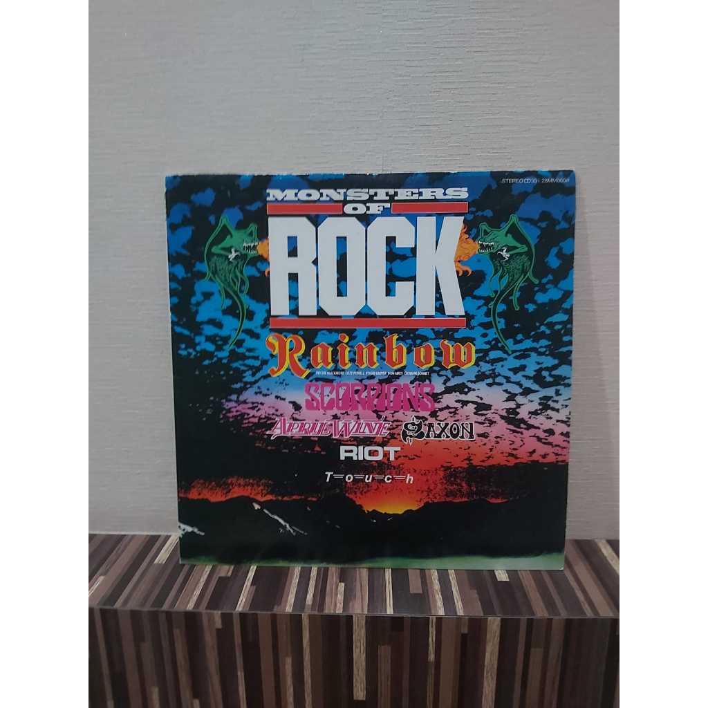 Vinyl LP Various - Monster of Rock Live Concert (Rainbow, Scorpions)