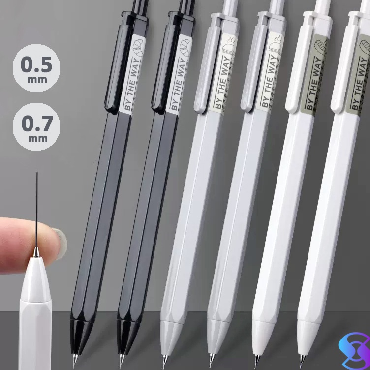 

Model Baru Propelling Pencil Pensil Mekanik Cetek Tip 0.5 、0.7mm Dilengkapi Klip-Suning Mall