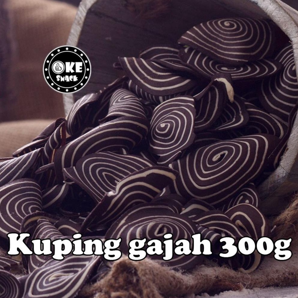 

[⚜O79>] Kue Kuping Gajah 300g Only One