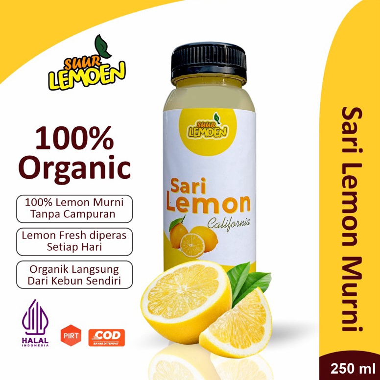 

Buru@n Beli Suur Lemoen Fresh Sari Lemon Murni Untuk Diet 100% Minuman Air Lemon Premium 250ml [48]