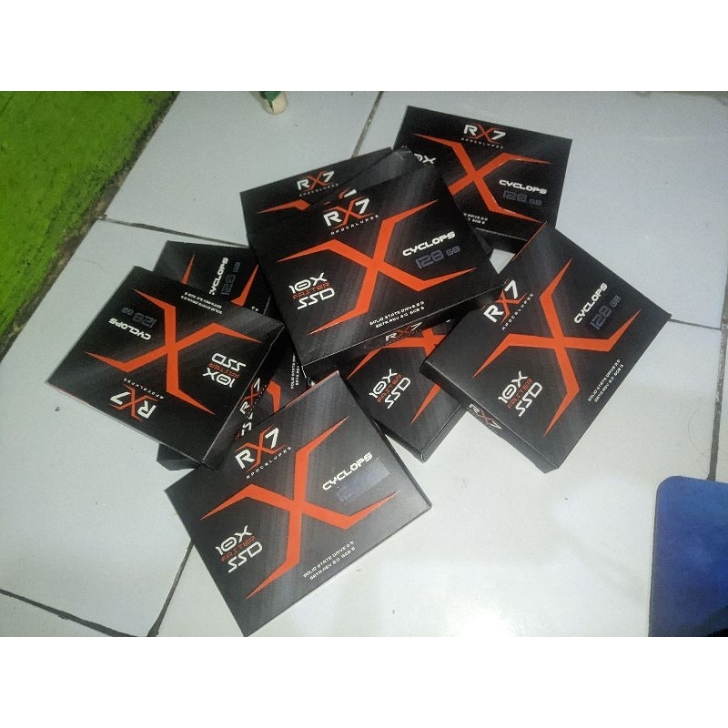 SSD 256GB - 128GB SATA III 2.5" 6Gb/s Garansi 3 Tahun RX7