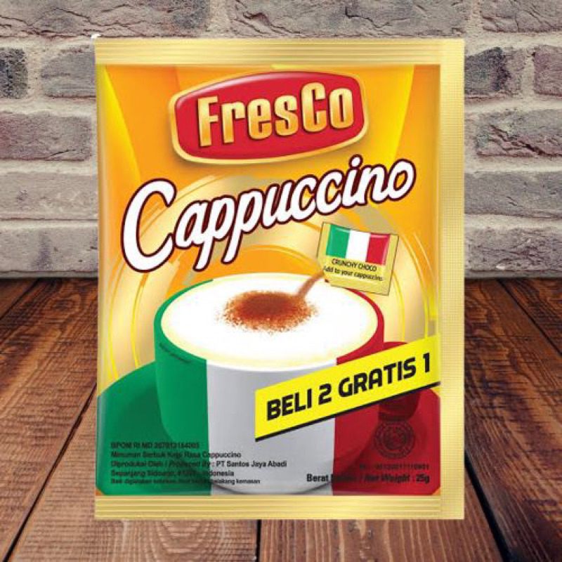 

kopi fresco cappuccino renceng