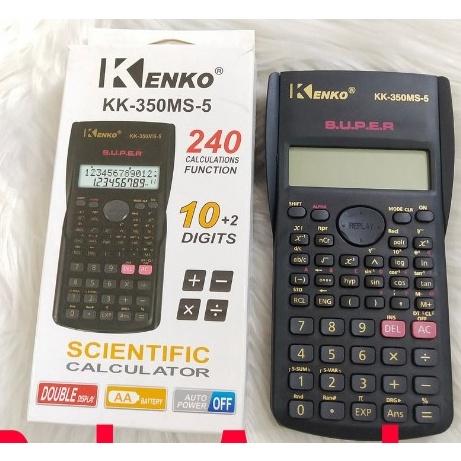 

L44ris Kalkulator Scientific KENKO 82ms - Calculator Sekolah Sin Cos Tan Weekday
