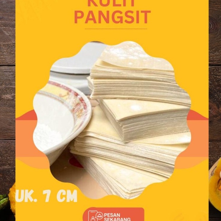 

Pasti Murah Kulit Pangsit/dimsum Kotak 7-10 cm 50 lembar Best Product