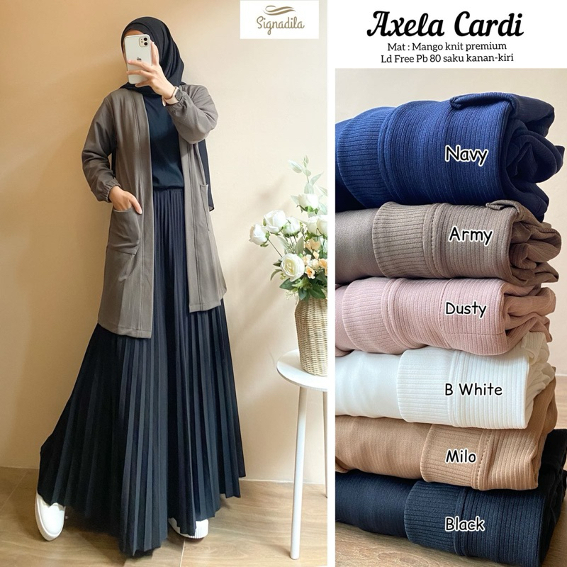 AXELA CARDIGAN - kardigan Cardigan wanita bahan knit polos halus - outer knit wanita - outer mango