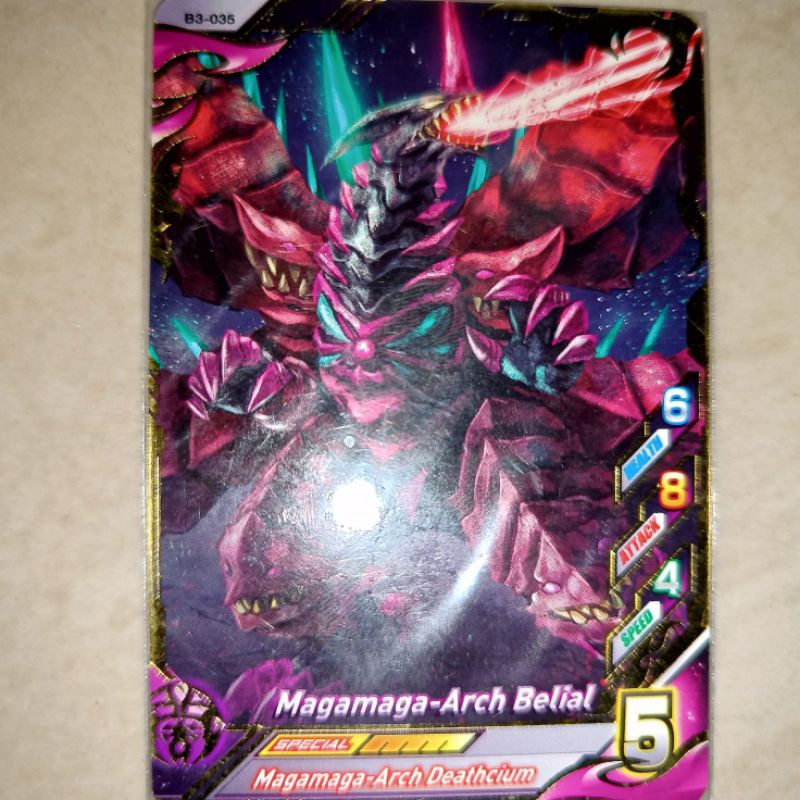 Ultraman magamaga arch- belial versi 3