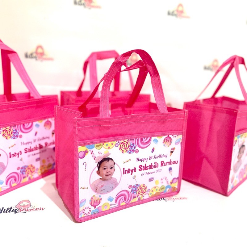

Goodiebag Ulang Tahun Anak Souvenir Ultah Custom Gambar FREE DESAIN Bebas Request Suka Suka