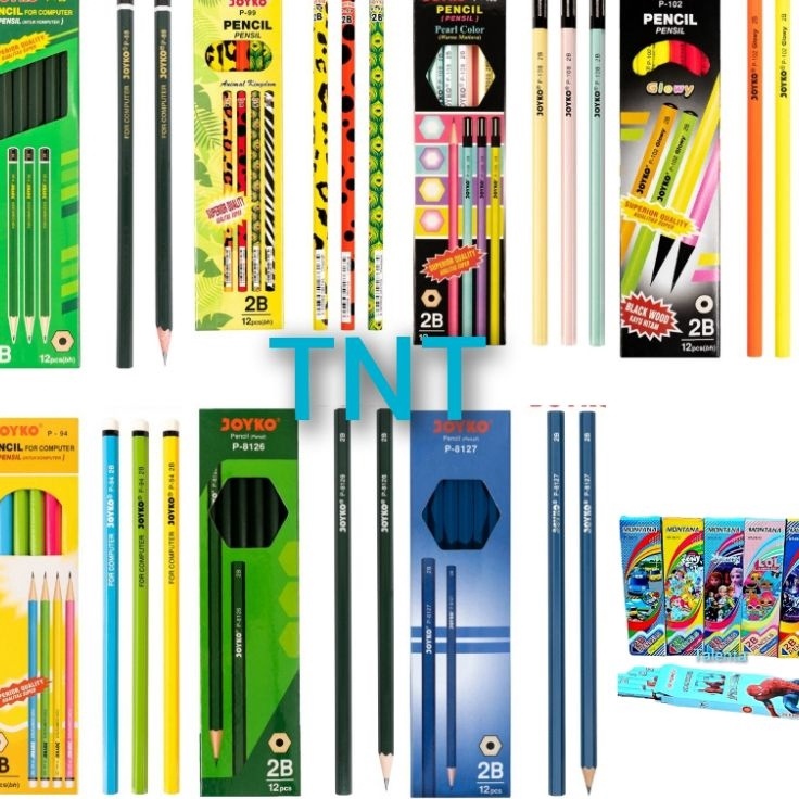 

Stok Banyak Pensil Joyko 2B P-88 Grosir (1 Lusin)