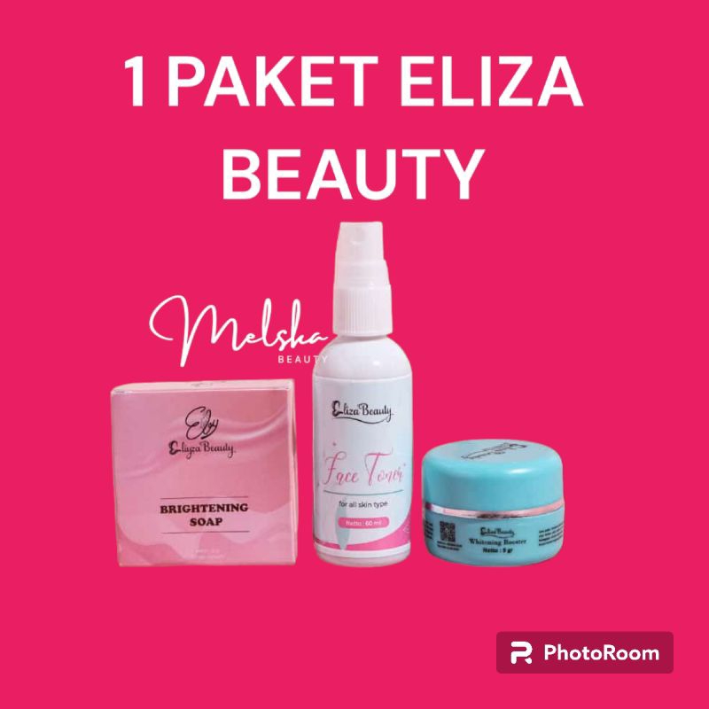 PAKETAN ELIZA BEAUTY GRATIS MINI GOLD EMAS / 1 PAKET ELIZA BEAUTY