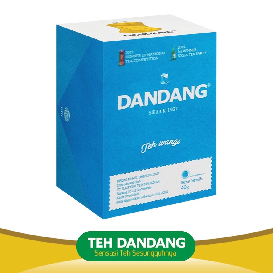 

Laris Teh Dandang Biru 40gr - Teh Tubruk - 1 slop isi 10 box 40gr Murah Banget