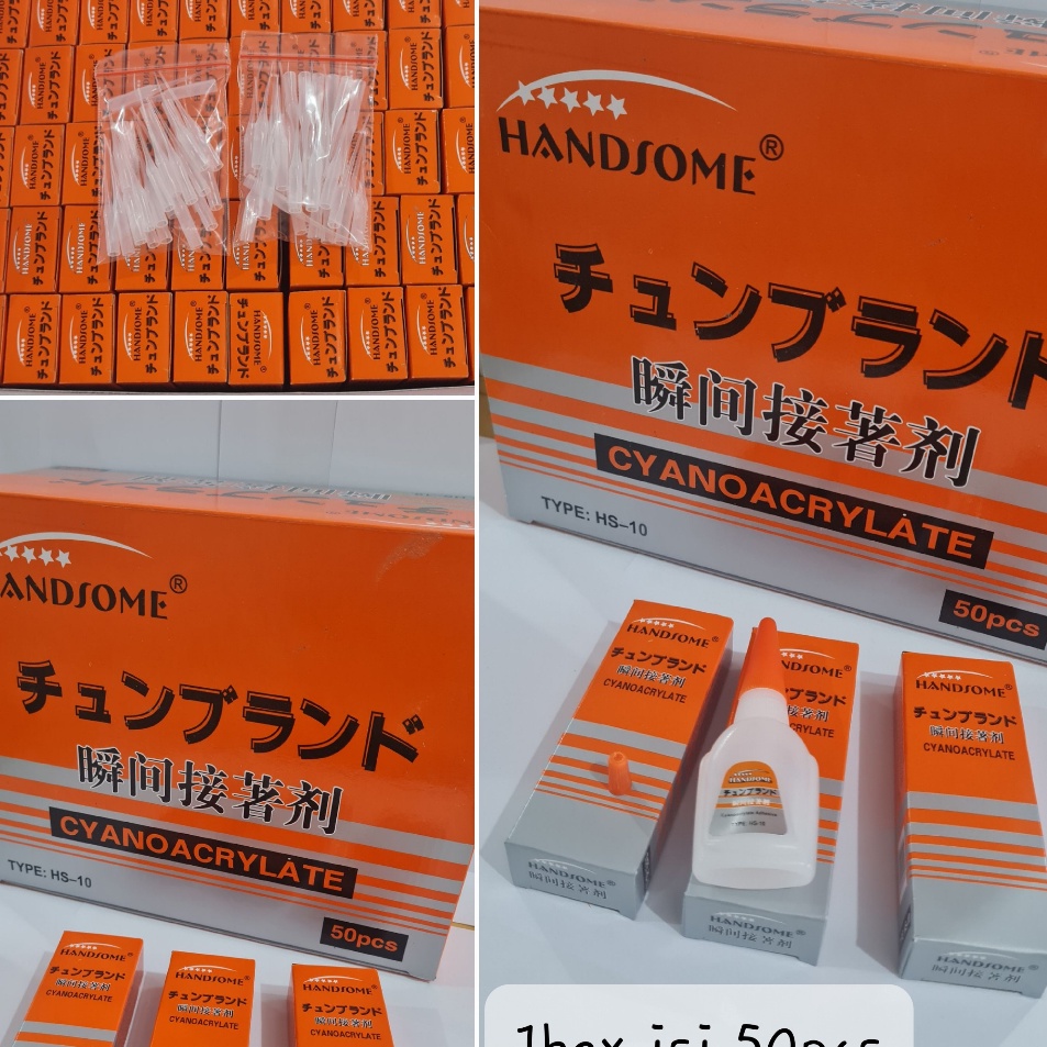 

[KODE PRODUK TWCYR7083] (50 Pcs) Lem Korea Handsome