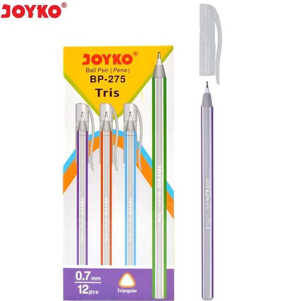 

Baru Bolpoint JOYKO Bp 275 TRIS (12 pcs/pak)