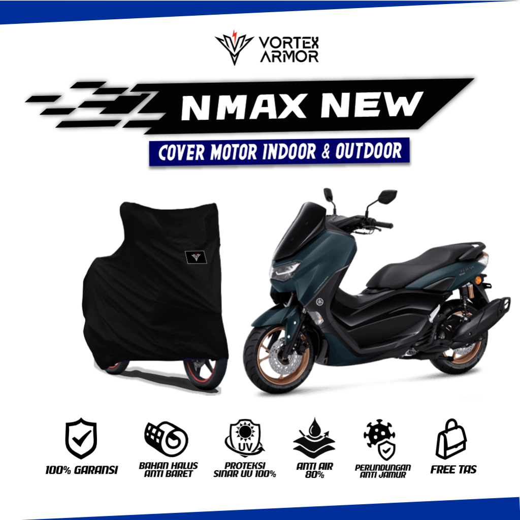 Cover Motor Nmax All New / Sarung Motor Yamaha Nmax 2022 2023 / Selimut Nmax