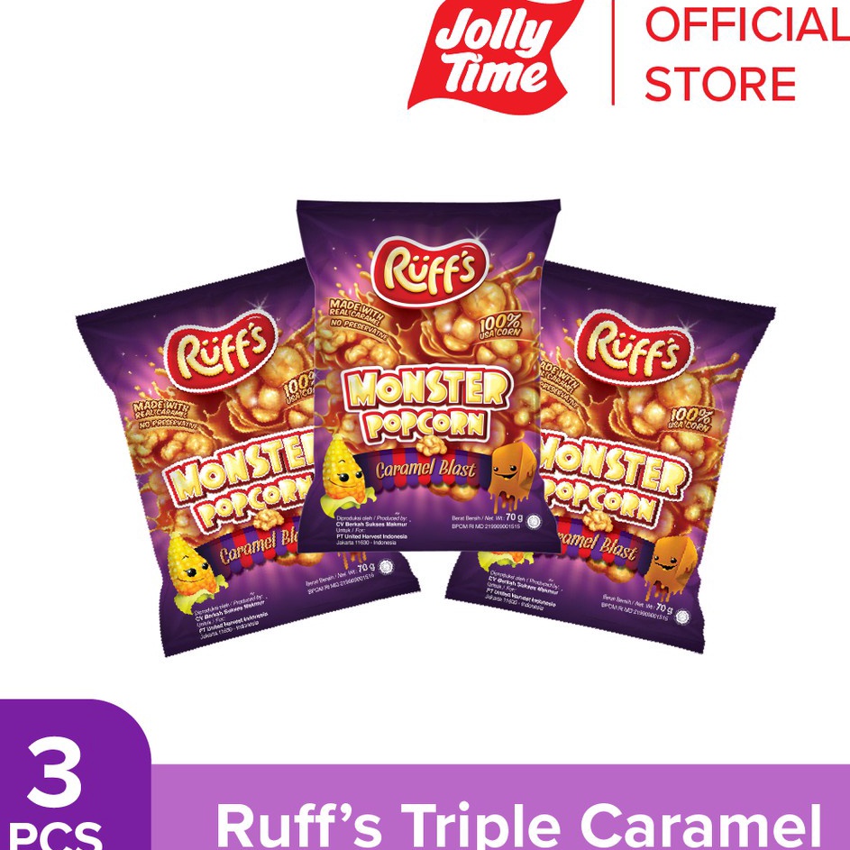 

Bestseller Ruff's Triple Caramel Popcorn Seller