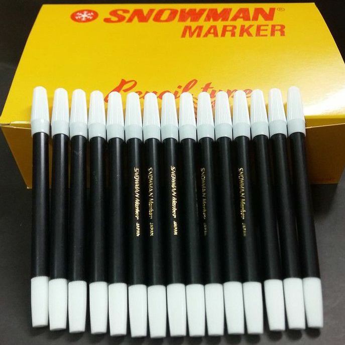 

Murah SPIDOL KECIL SNOWMAN / Spidol Jari (12pcs) / PW1A