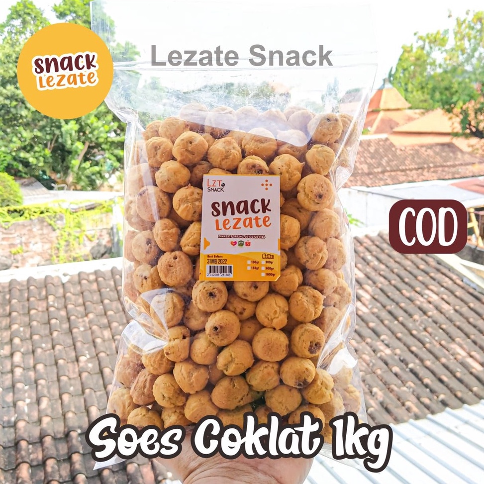 

S3ll3r Soes Coklat Kiloan 1kg Lumer Enak Murah/ Sus Coklat Kering Kiloan Sus Kering Isi Coklat GG Lezate [150]