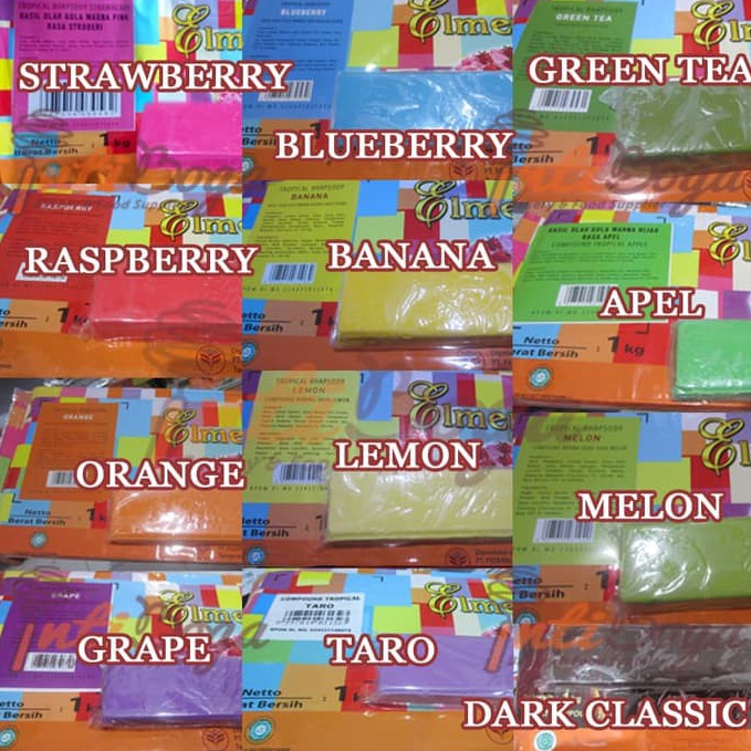 

R3@dy Br0 ELMER COMPOUND TROPICAL RAINBOW & DARK CLASSIC 1KG [196]