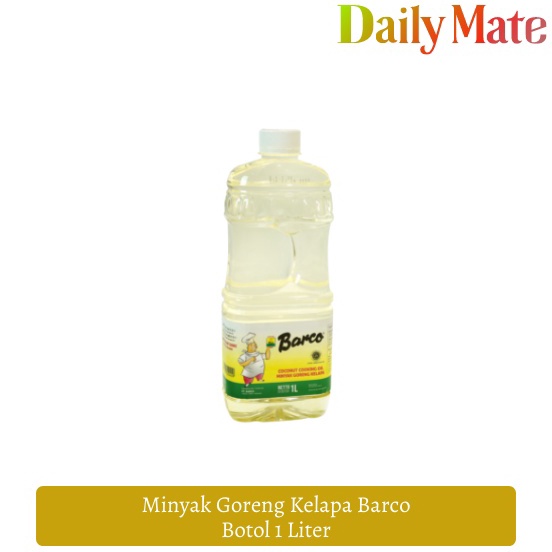 

[KODE 6WTCY] Barco Minyak Goreng Kelapa Botol 1 Liter