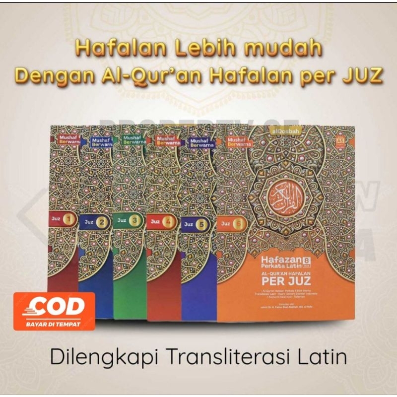 AlQuranAtTaqwaHafazanHafalanPerkataLatinQuranTerjemahanTadarusan8BlokPerJuzA5