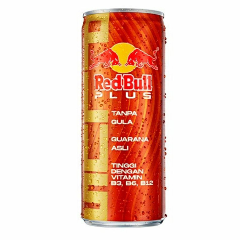 

[✪X78\] RedBull Plus Zero Sugar 250ml. Energy Drink Bebas Gula Original Thailand [64]