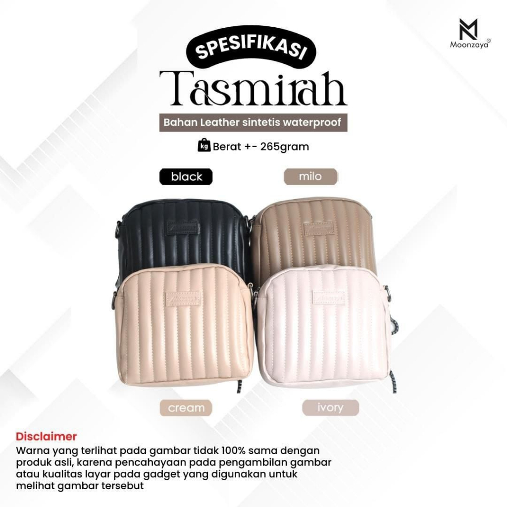 TAS MOONZAYA - TASMIRAH - TAS SELEMPANG WANITA -- MOONZAYA TERBARU