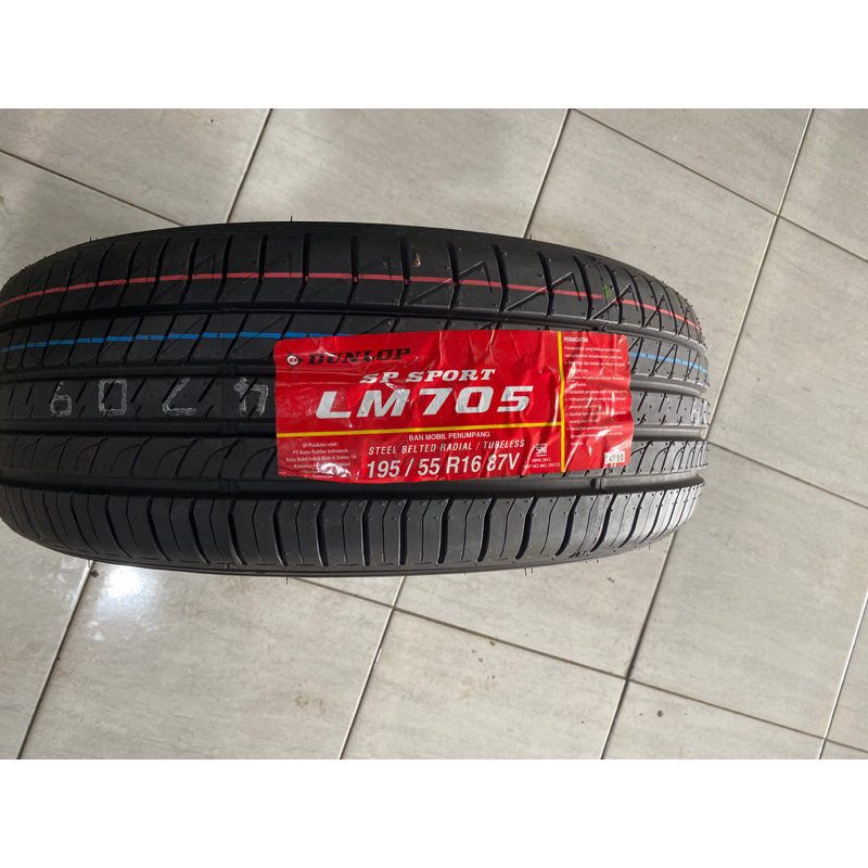 Ban Mobil Dunlop LM705 195 55 R16 Jazz yaris