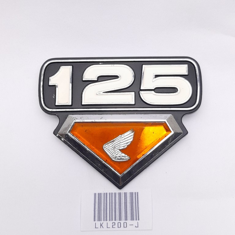 HONDA 125 CB125 EMBLEM BOK AKI KIRI ORIGINAL