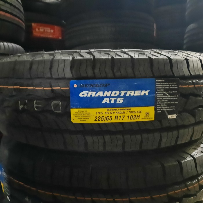 Ban Mobil Semi Offroad Ring 17 Dunlop Grantrek AT5 Ukuran 225 65 R17