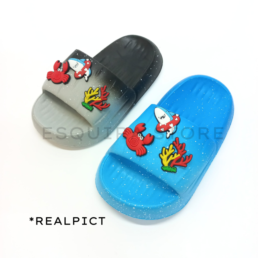 Sandal Selop Anak Cowok I Love Sea 785B-1