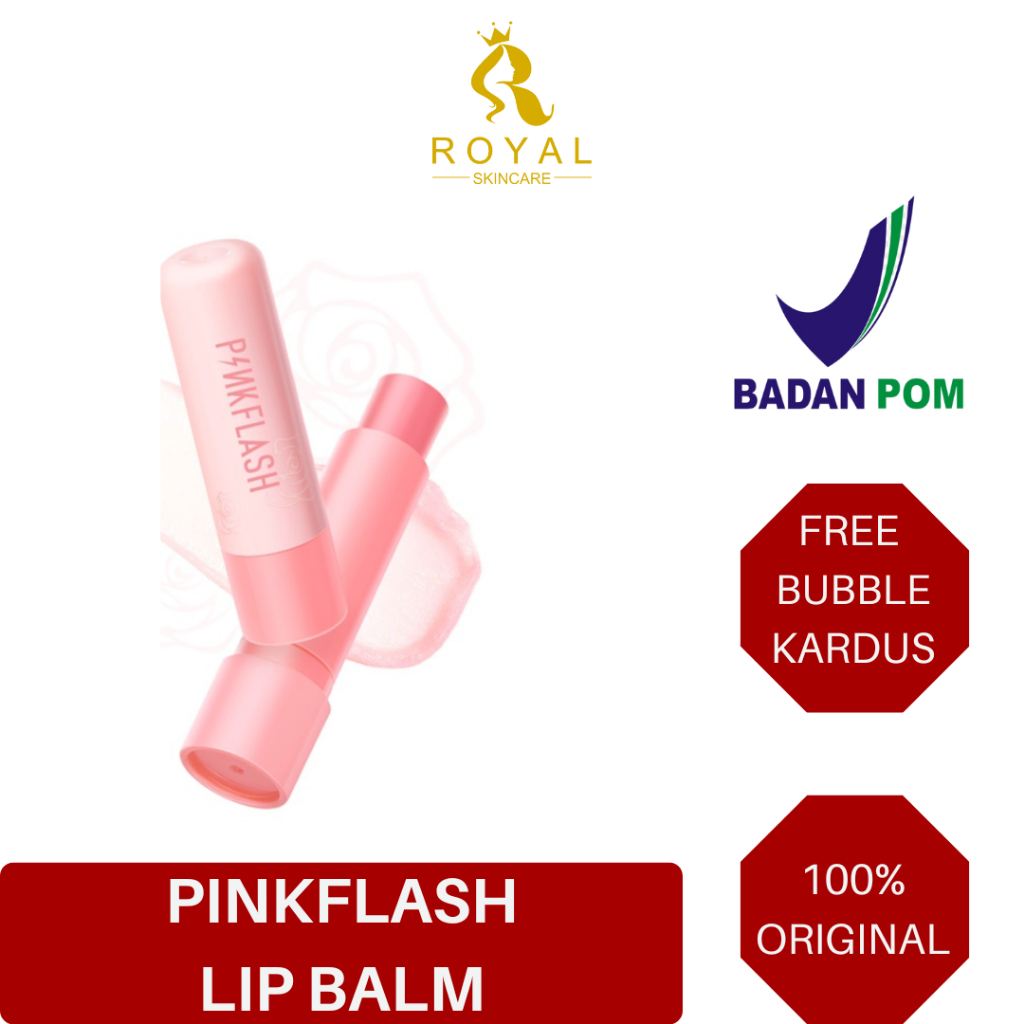 PINKFLASH Lip Balm BPOM