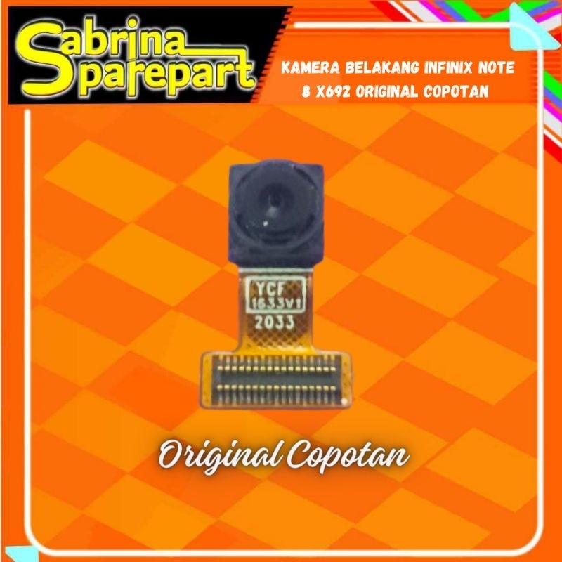Kamera belakang infinix note 8 x692 Original Copotan