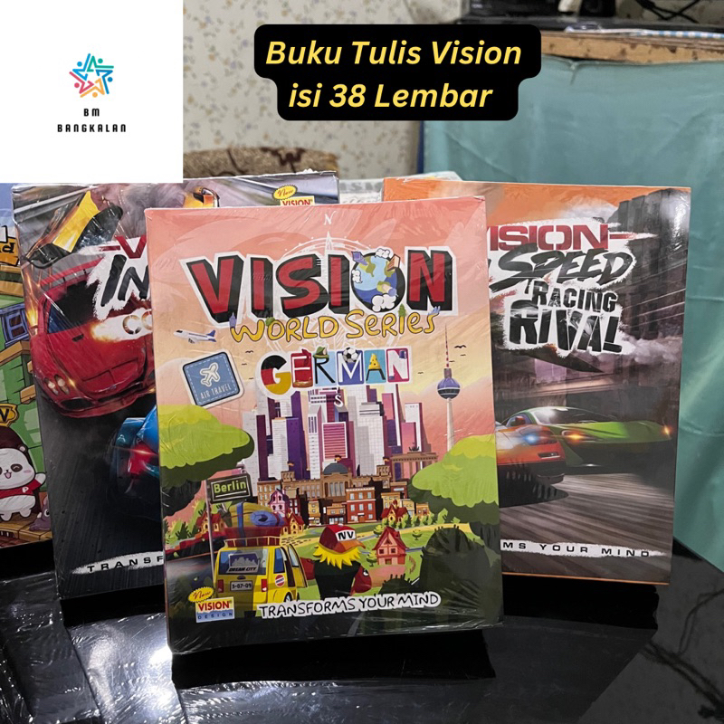 

Buku Tulis VISION 38 (PAK)