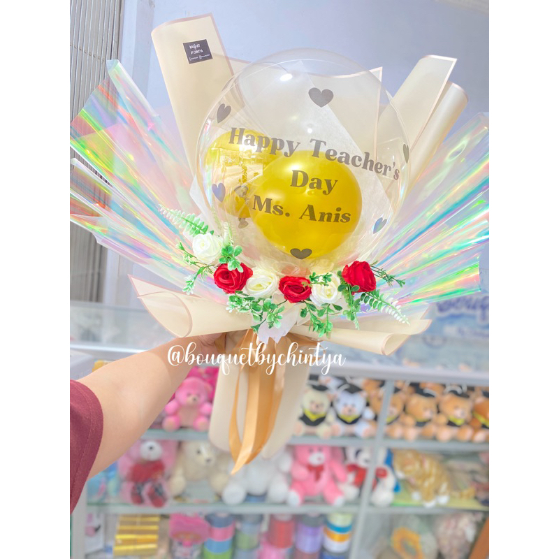 BUKET BALON WISUDA BLOOMBOX BALON FLOWER BALON BOUQUET BALON BUKET WISUDA