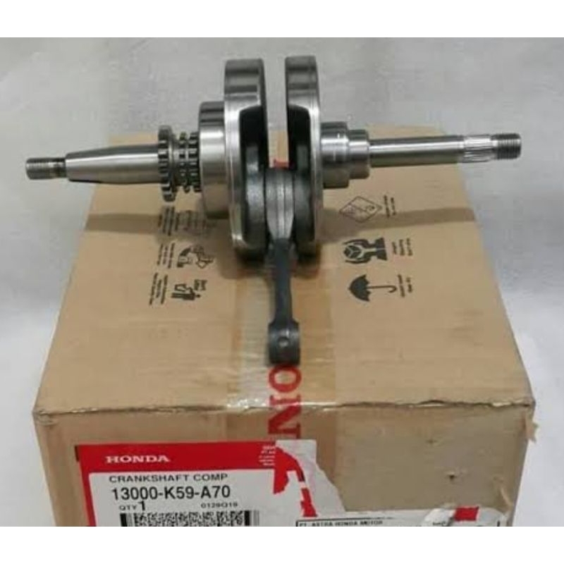 13000-K59-A70 Cranksaft Comp VARIO 150 BANDULAN VARIO 150 STANG PISTON VARIO 150 13000K59A70