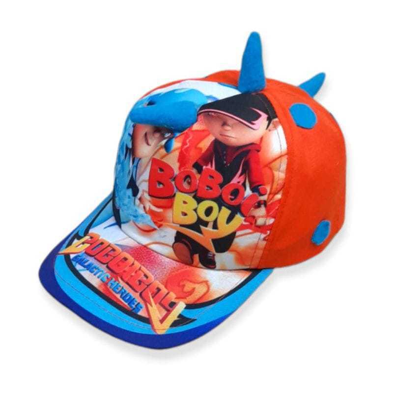 TOPI ANAK BOBOBOY Topi Anak Laki Laki perempuan Usia 3 - 7 Tahun Topi boboiboy anak laki laki print