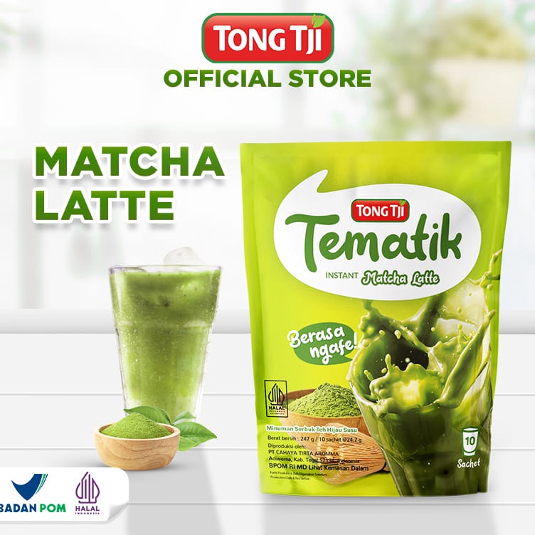 

[KODE AAFCW] Tong Tji Tematik Matcha Latte Instant Pouch