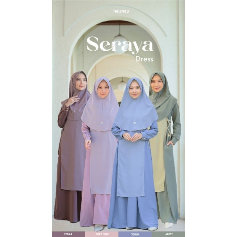 SERAYA FAMILY SET NAISHA TERMURAH | SARIMBIT NAISHA TERBARU | SARIMBIT PREMIUM | NAISHA OFFICIAL | G