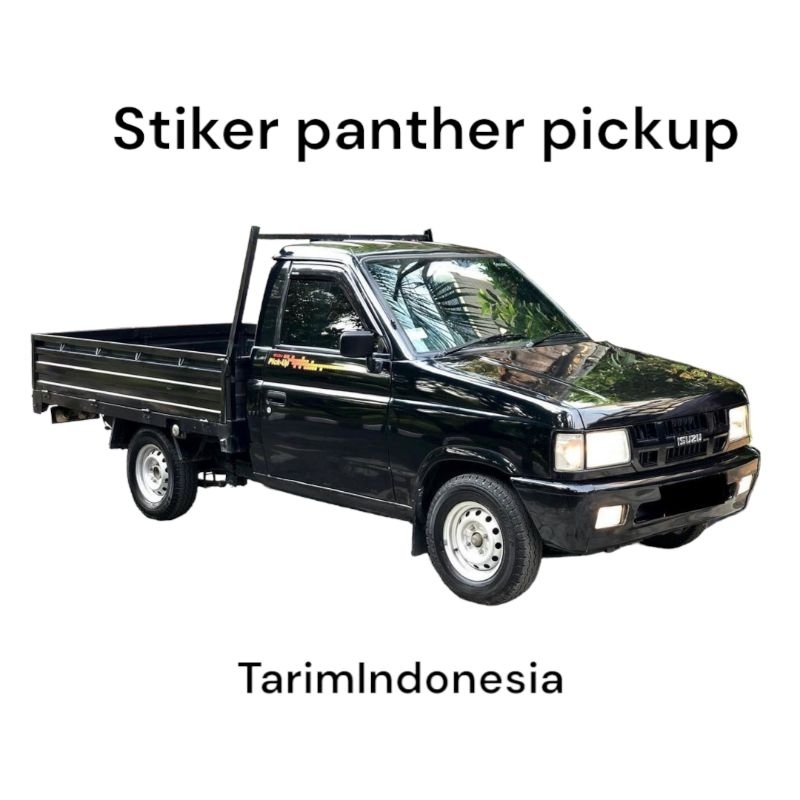 stiker isuzu panther pick up / stiker mobil pick up panther / stiker panther pickup