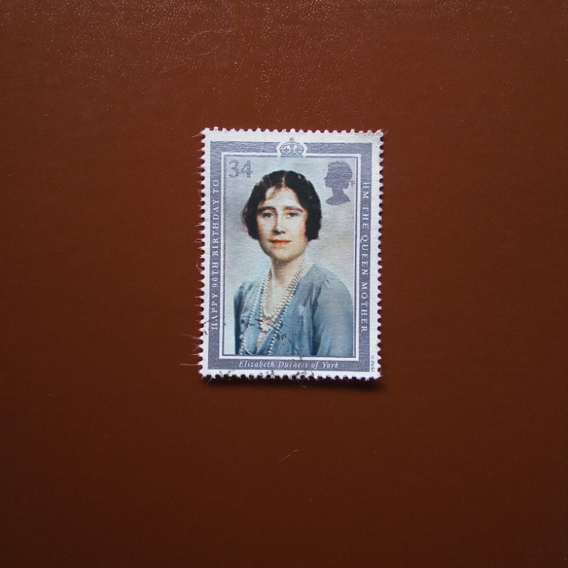 

Prangko Inggris Queen Mother.