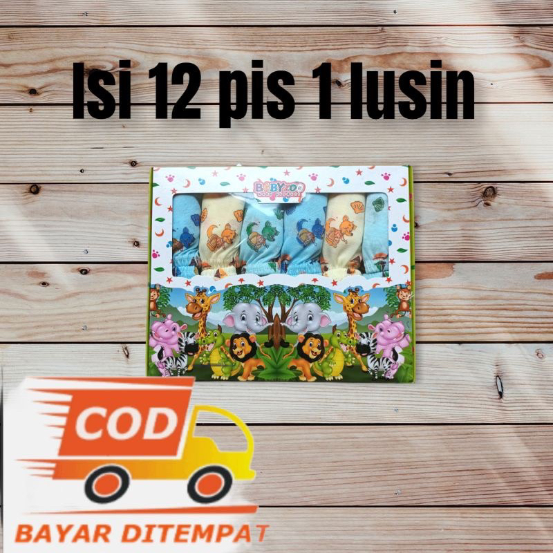1 lusin celana pop bayi kemasan dus 0_6 bulan
