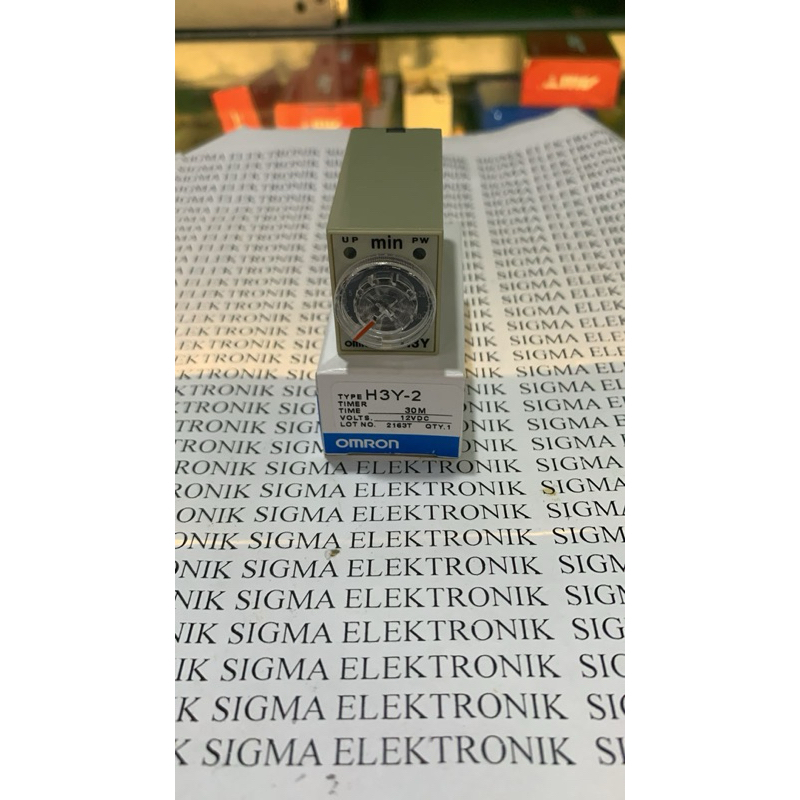 Timer Delay H3Y-2 12V 30Menit OMRON