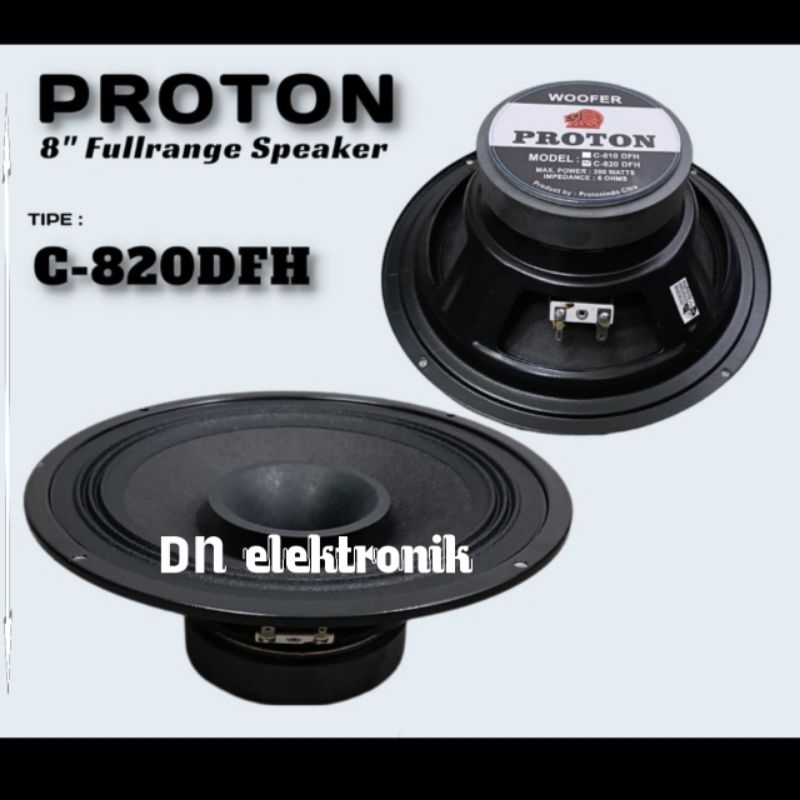 Speaker Component Proton  10 inch C820 DFH original