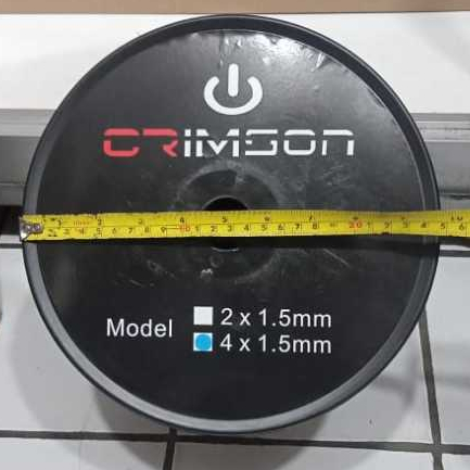 gulungan kabel plastik /bobin kabel plastik - sedang 4x1.5