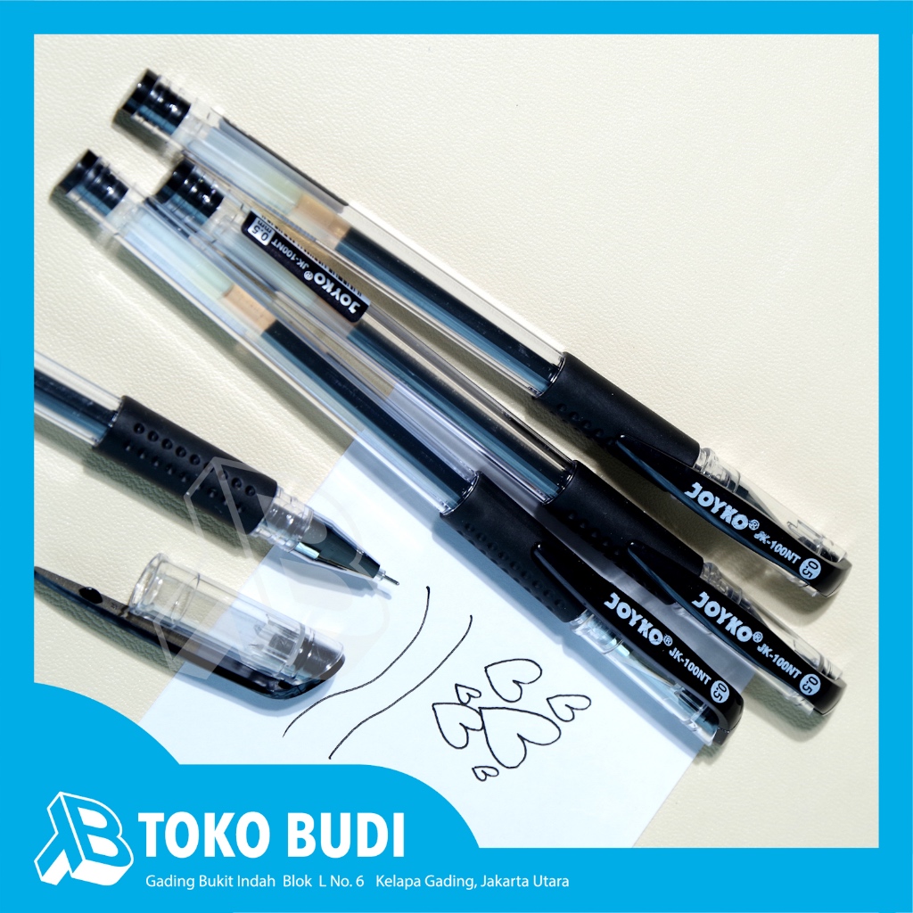 

Pulpen Joyko JK-100 NT 0,5mm - Hitam