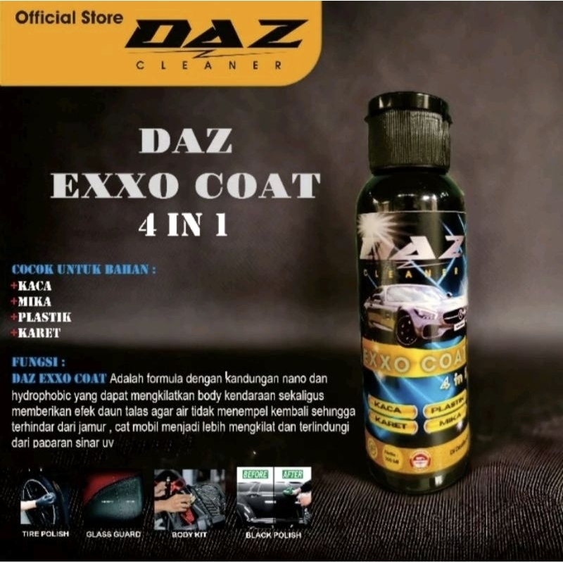 Exxo coat 100 ml DAZ EXXO COAT PREMIUM Semi coating pengkilap mobil