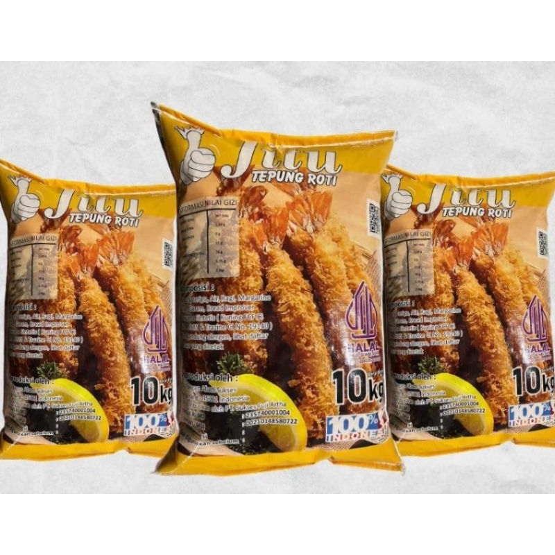 

Tepung Roti Jitu Breadcrumb Mix Kemasan 10 Kg