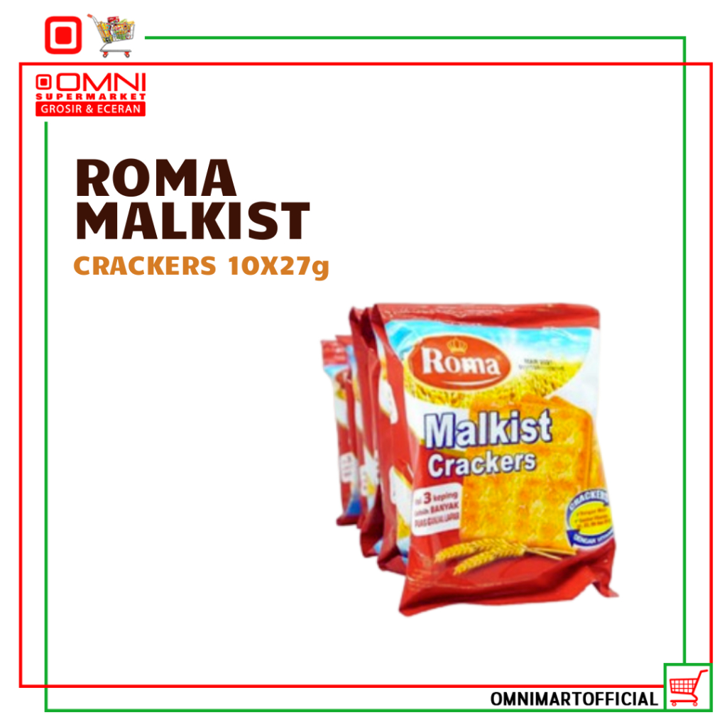 

ROMA MAALKIST CRACKERS 10X27 g