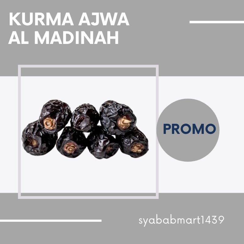 

Kurma Ajwa 500 Gram Kurma Nabi Premium Asli Madinah Bukan Sukari Oleh Oleh Haji Umroh / Toko Syabab Mart